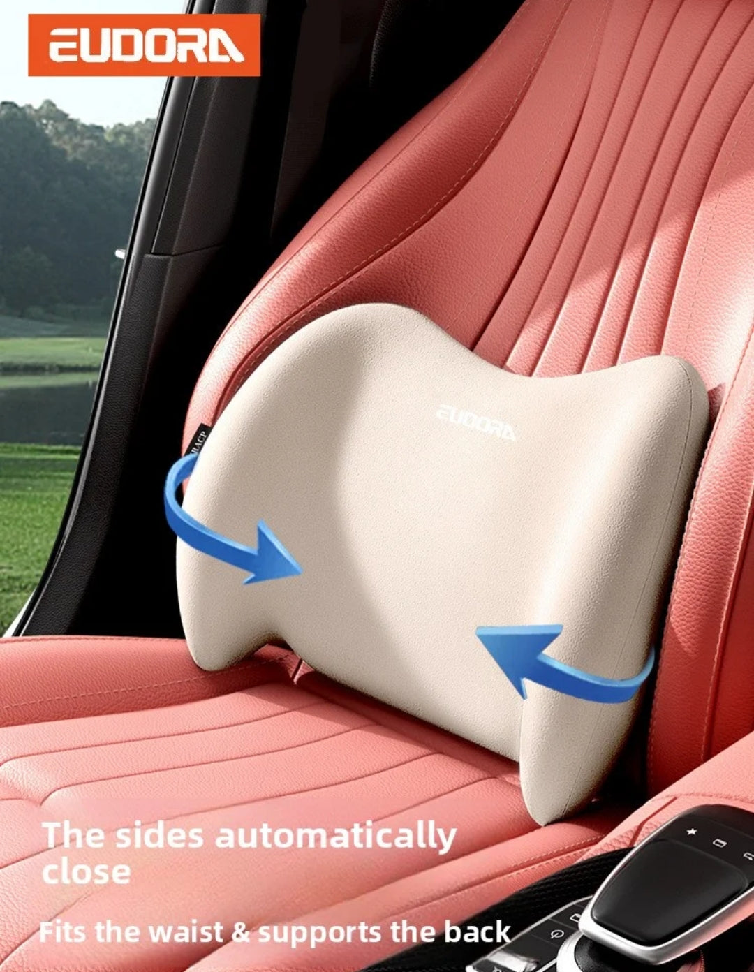 FINI LES DOULEURS EN VOITURE – Coussin Ergonomique Appui-tête & Lombaire ( 17900 FCFA)