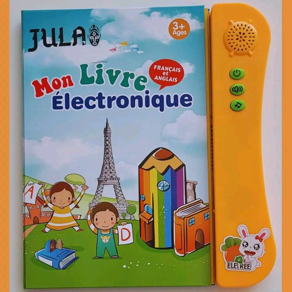 Mon Livre Électronique Bilingue Français-Anglais – Apprentissage Ludique pour Enfants 3 ans+