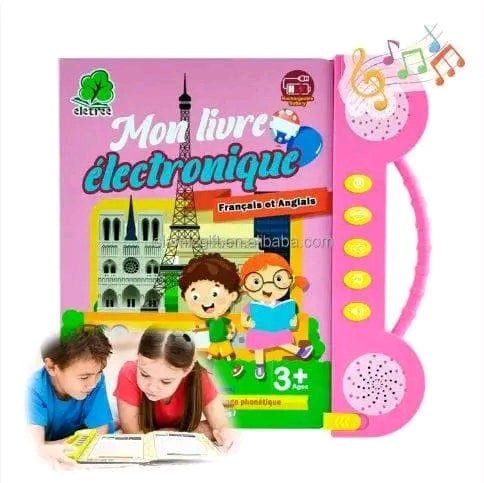 Mon Livre Électronique Bilingue Français-Anglais – Apprentissage Ludique pour Enfants 3 ans+