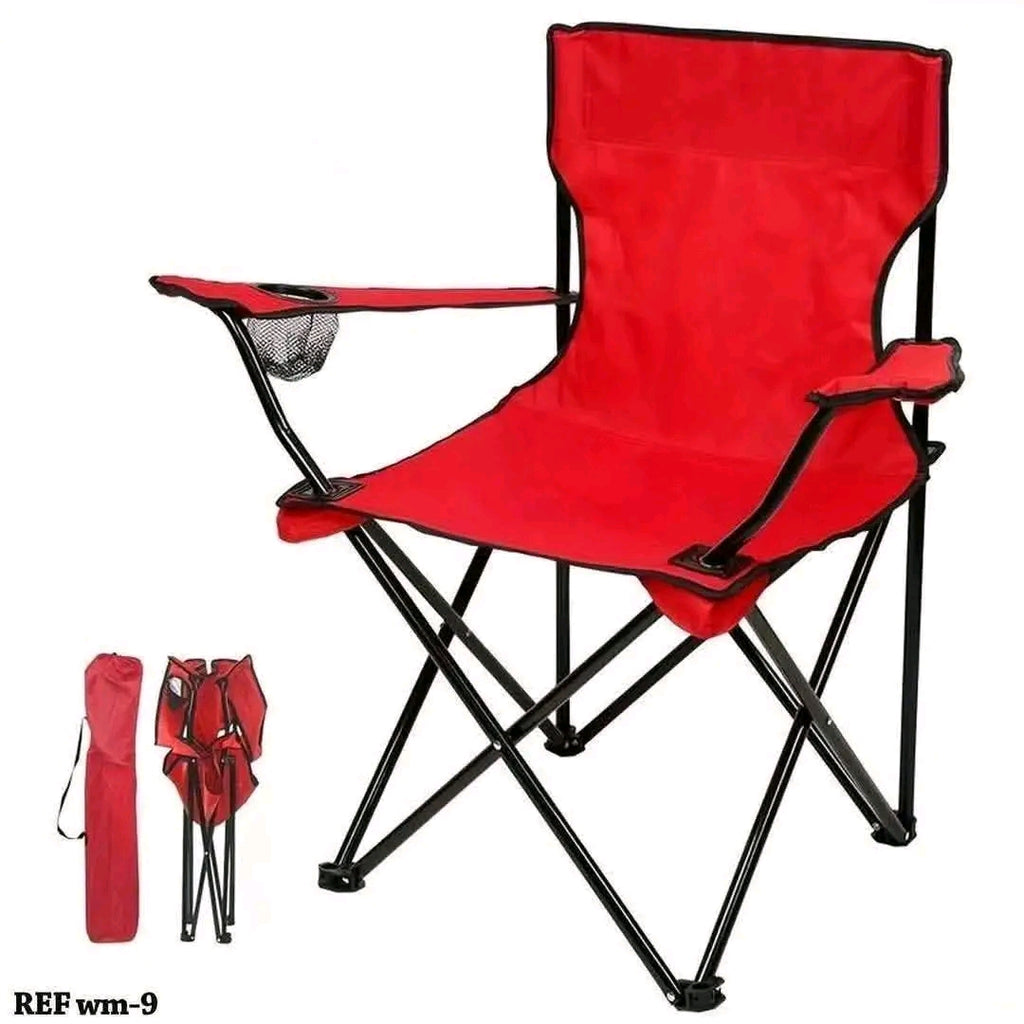 Chaise Pliante de Camping avec Porte-Gobelet