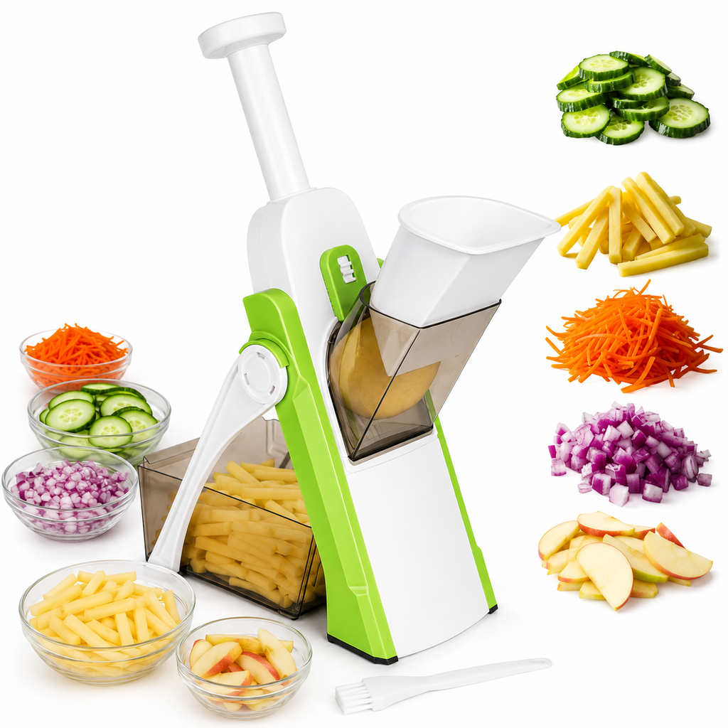 Mandoline Découpeuse Multifonction Sécurisée 9900 FCFA