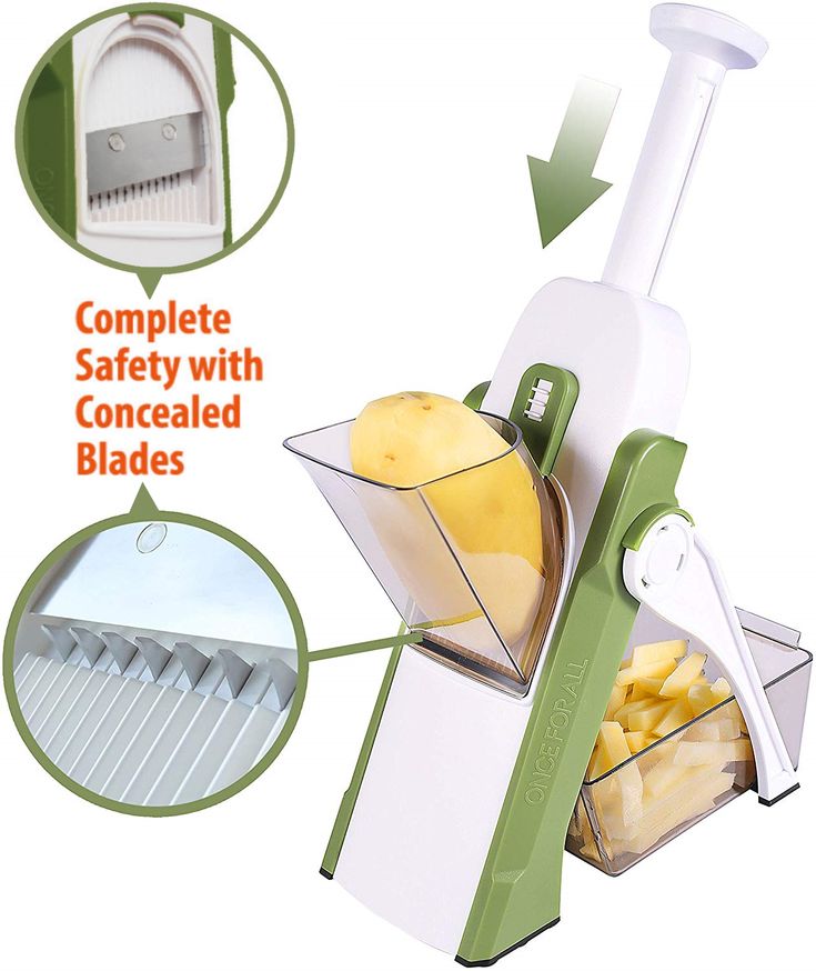 Mandoline Découpeuse Multifonction Sécurisée 9900 FCFA