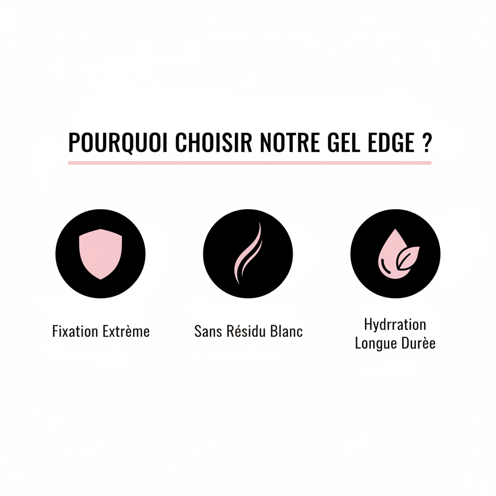 Pourquoi choisir notre Gel Edge - Infographie