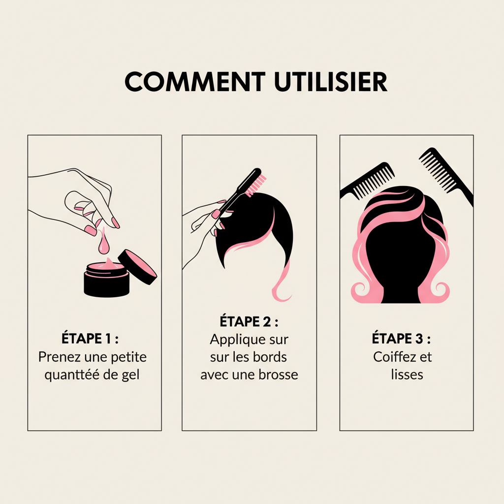 Comment utiliser le Gel Edge - Guide étapes