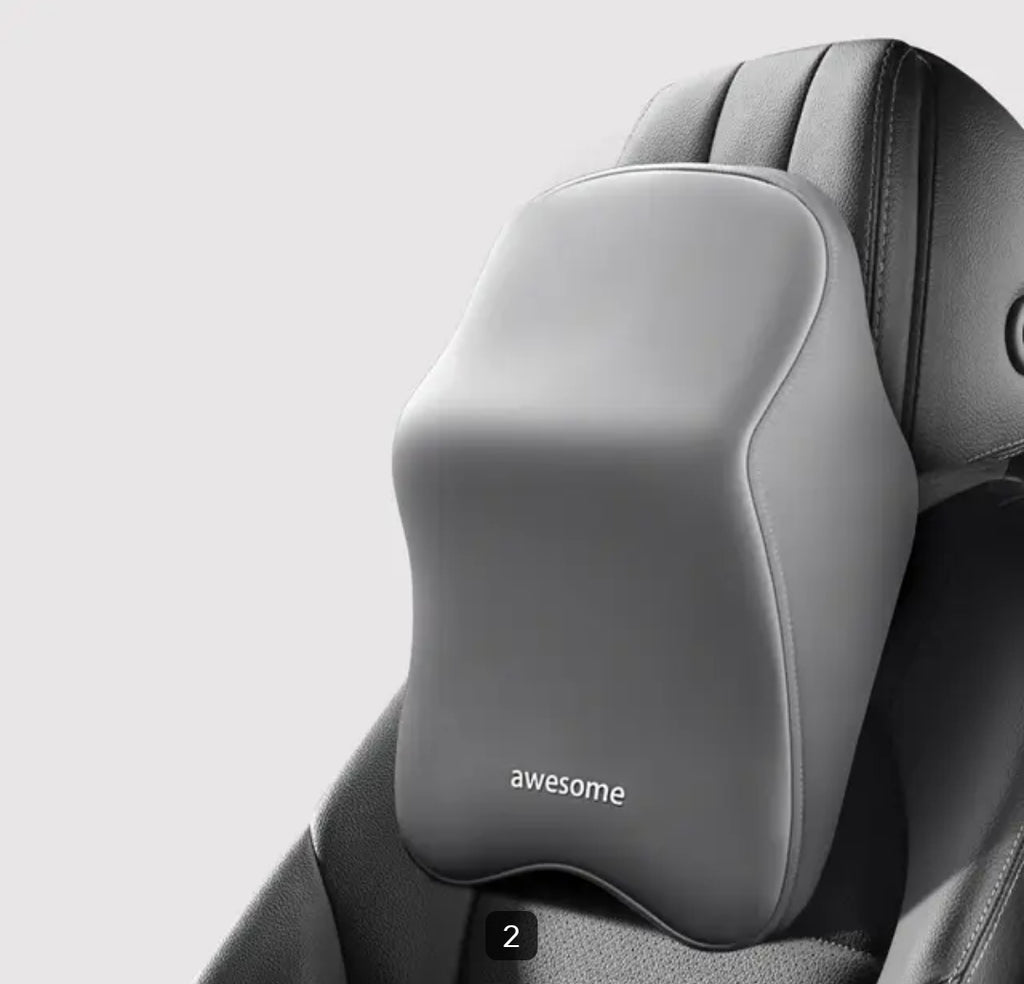 FINI LES DOULEURS EN VOITURE – Coussin Lombaire Ergonomique Soutien Dorsal Premium ( 17900 FCFA)