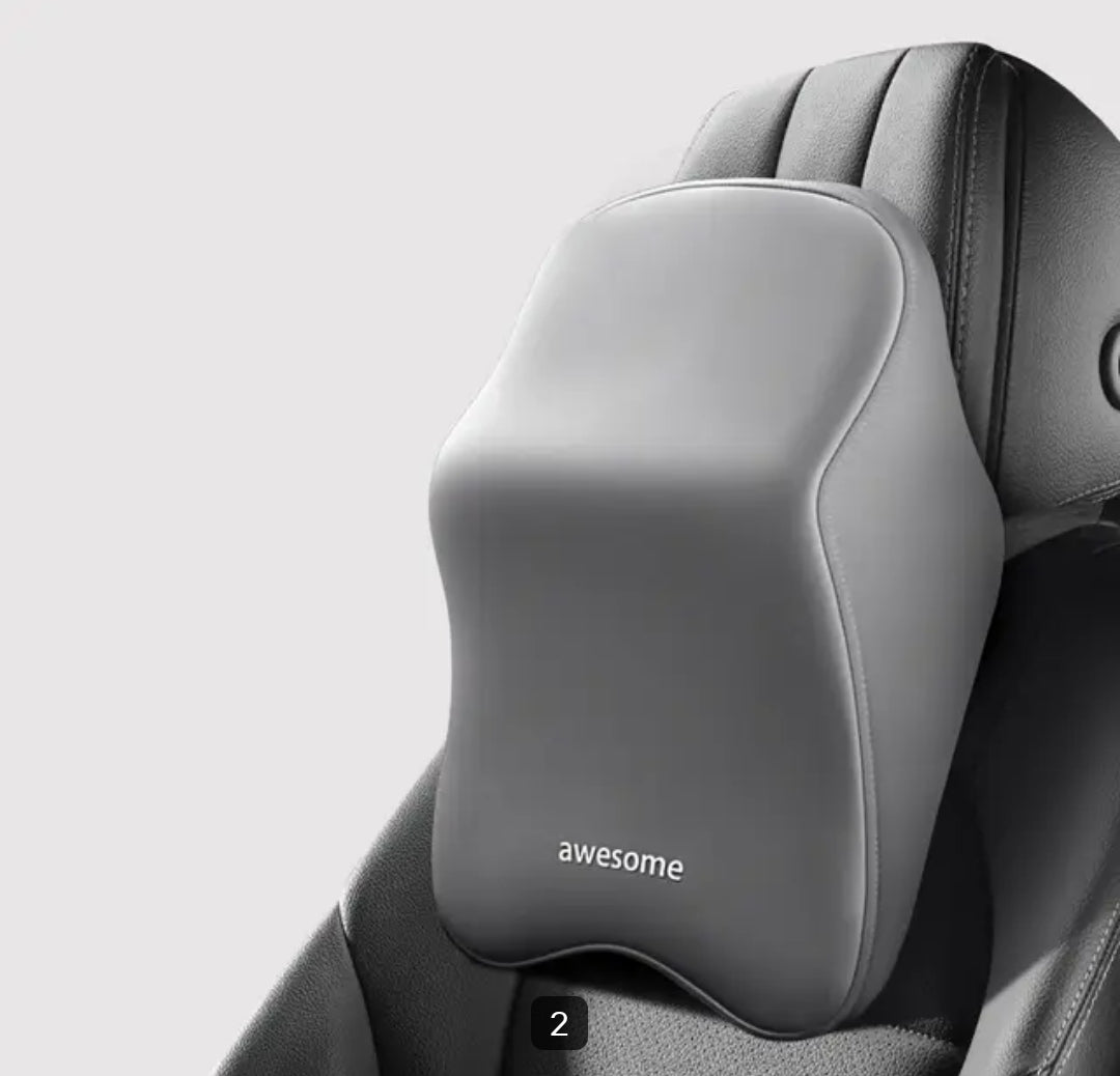 FINI LES DOULEURS EN VOITURE – Coussin Lombaire Ergonomique Soutien Dorsal Premium ( 17900 FCFA)